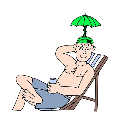 ☂️ Стикер «Кибердянск» для Telegram