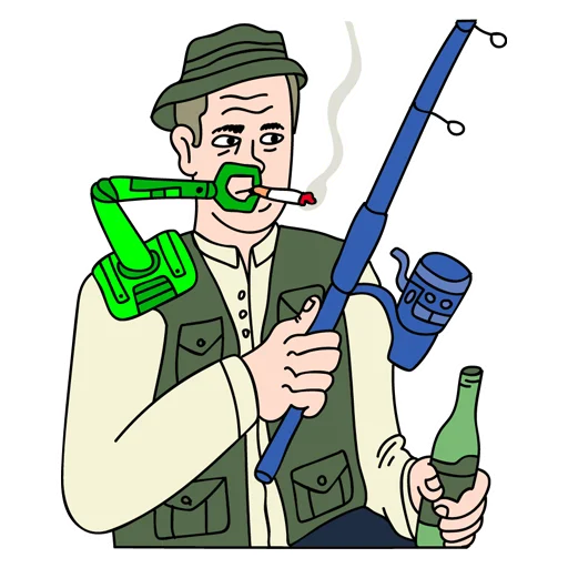 🍺 Стикер «Кибердянск» для Telegram