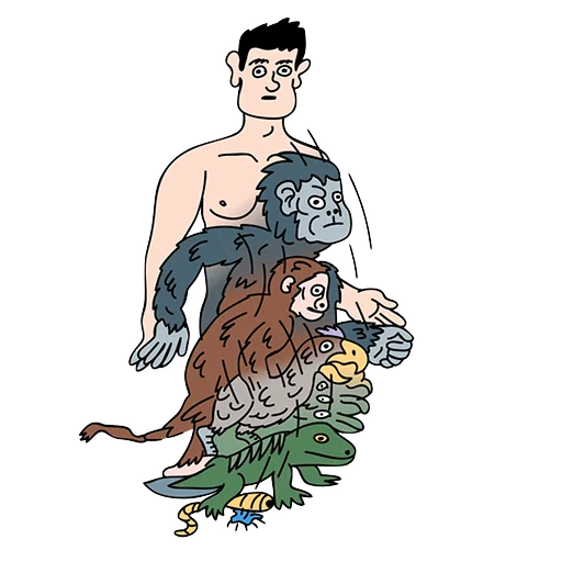 🐵 Стикер «Кибердянск» для Telegram