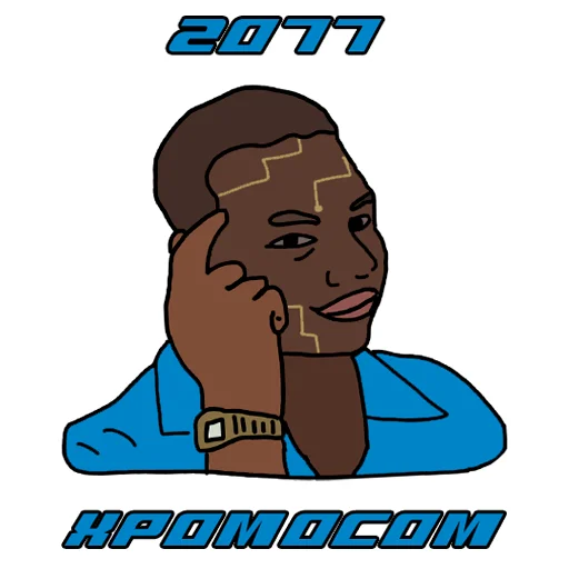🧠 Стикер «CyberStickers» для Telegram