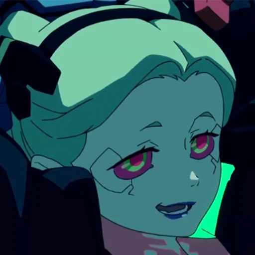 😏 Стикер «Cyberpunk Edgerunners Rebecca» для Telegram