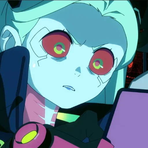 😳 Стикер «Cyberpunk Edgerunners Rebecca» для Telegram