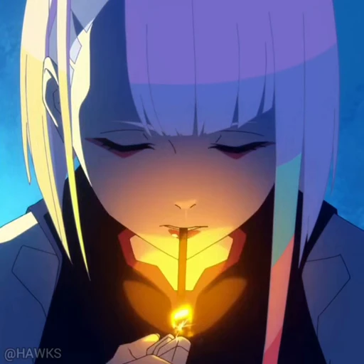 Стикерпак Cyberpunk Edgerunners для Telegram — скачать