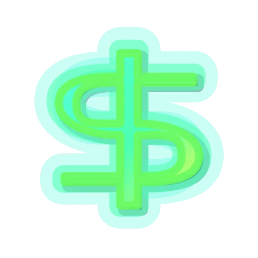 💵 Эмодзи «#animated #decor #fonts #neon» для Telegram