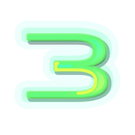 🔅 Эмодзи «#animated #decor #fonts #neon» для Telegram