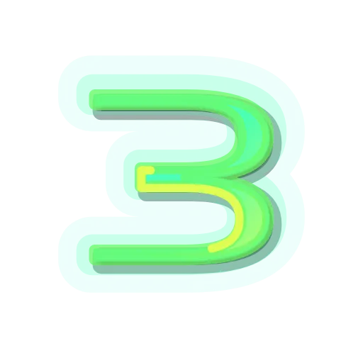 3️⃣ Эмодзи «#animated #decor #fonts #neon» для Telegram