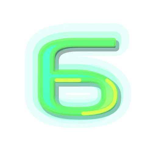 6️⃣ Эмодзи «#animated #decor #fonts #neon» для Telegram