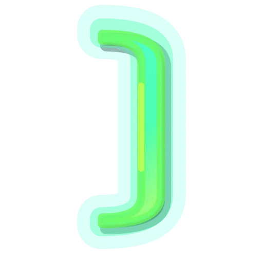 🔅 Эмодзи «#animated #decor #fonts #neon» для Telegram