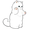 👋 Эмодзи «Нян котики» для Telegram