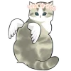 😇 Эмодзи «Нян котики» для Telegram