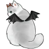🦇 Эмодзи «Нян котики» для Telegram