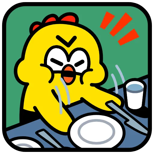 Эмодзи «цып» для Telegram