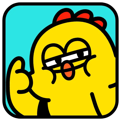Эмодзи «цып» для Telegram