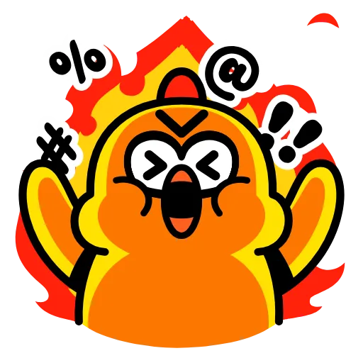 Эмодзи «цып» для Telegram