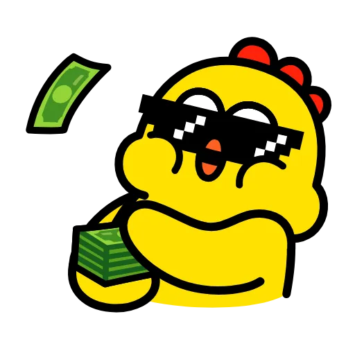 Эмодзи «цып» для Telegram
