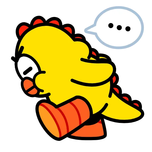 Эмодзи «цып» для Telegram