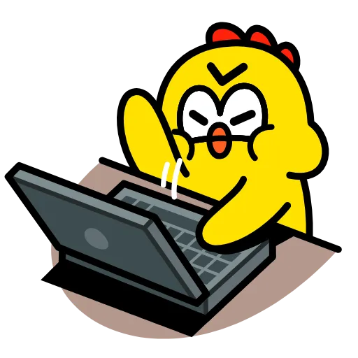 Эмодзи «цып» для Telegram