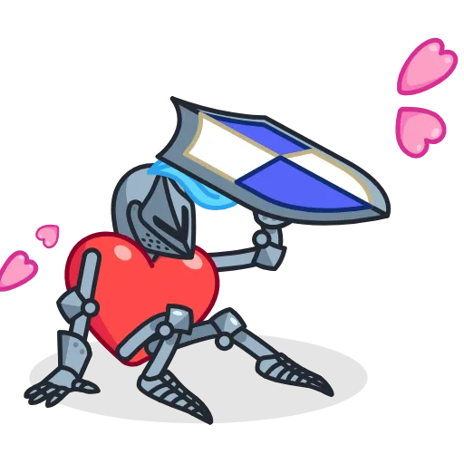 ❤️ Эмодзи «Date Knight» для Telegram