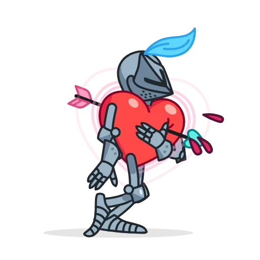 💘 Эмодзи «Date Knight» для Telegram