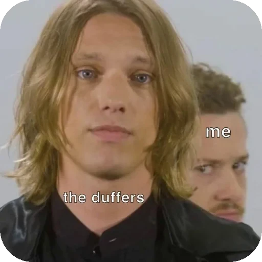 ❤ Стикер «Jamie Campbell Bower²Wilh El Mina» для Telegram