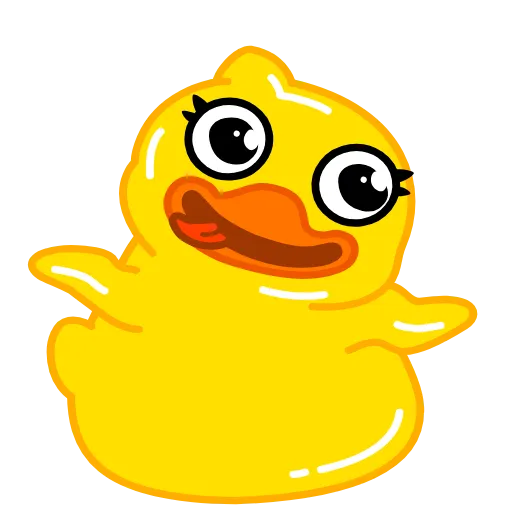 🤪 Стикер «Уточка Клюква» для Telegram