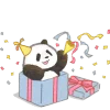 🥳 Эмодзи «Ежедневная панда» для Telegram