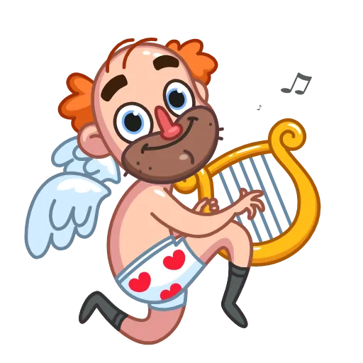🎻 Стикер «Music & Dance» для Telegram