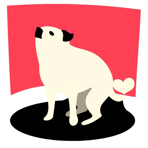 🐶 Стикер «Music & Dance» для Telegram