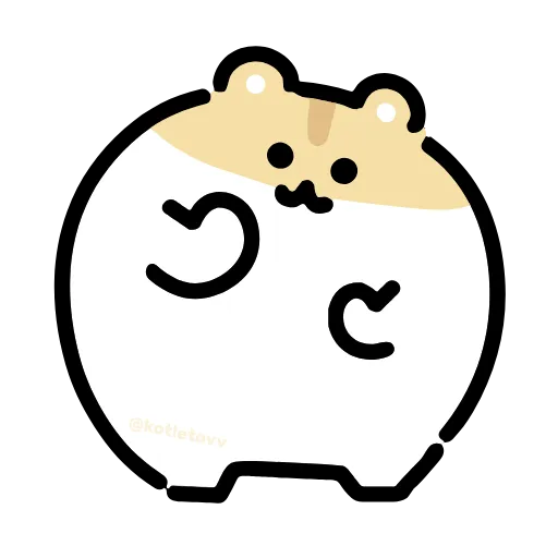 🐹 Стикер «Dancing Hamster» для Telegram