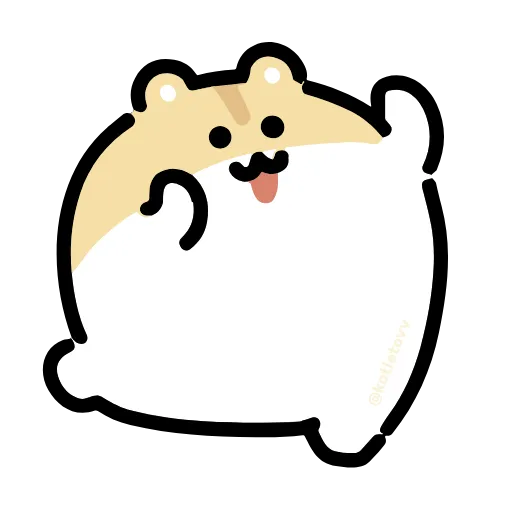 🐹 Стикер «Dancing Hamster» для Telegram