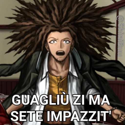 😱 Стикер «Danganronpa Pack» для Telegram