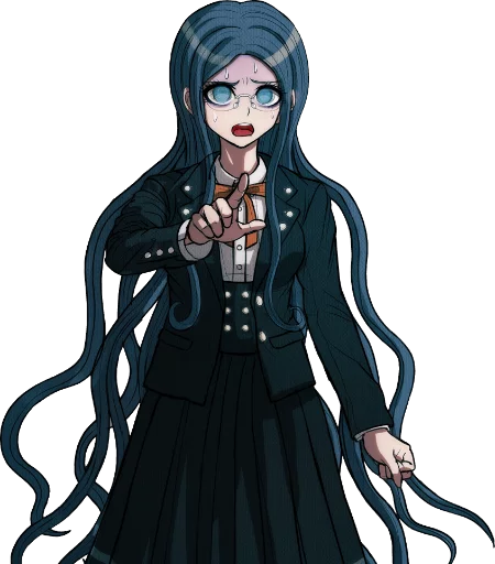 😥 Стикер «DanganronpaV3 spoiler-free» для Telegram