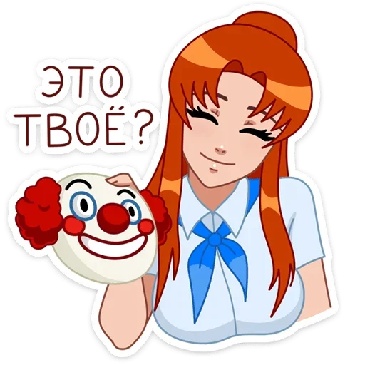 🤡 Стикер «Дарья» для Telegram
