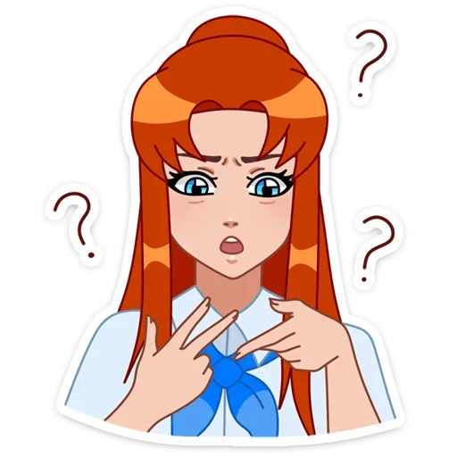 ❓ Стикер «Дарья» для Telegram
