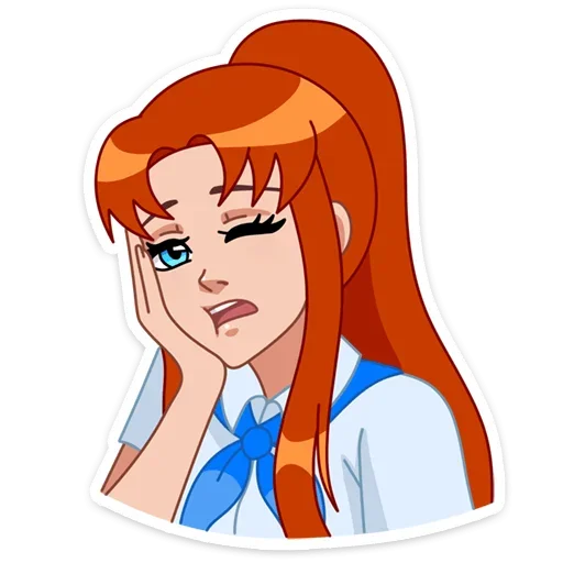 🤦‍♀ Стикер «Дарья» для Telegram