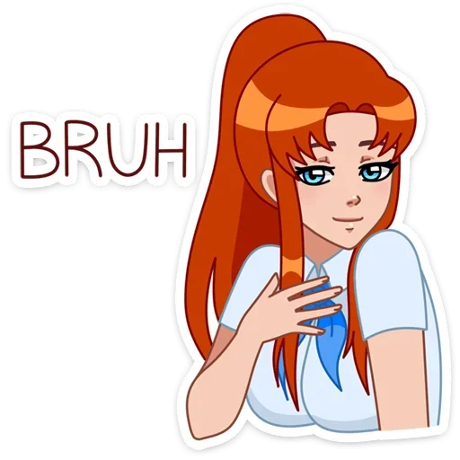 🥴 Стикер «Дарья» для Telegram