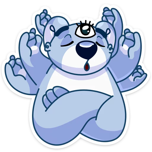 😑 Стикер «Кто тепло и радость дарит?» для Telegram