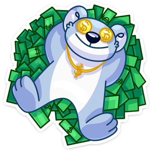 🤑 Стикер «Кто тепло и радость дарит?» для Telegram