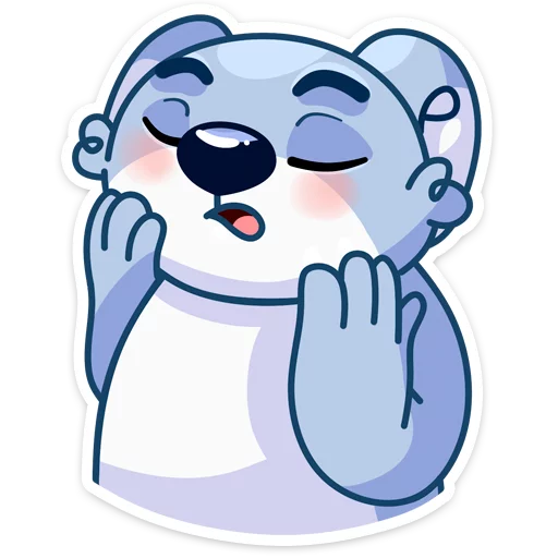 🤤 Стикер «Кто тепло и радость дарит?» для Telegram