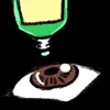 👁 Эмодзи «dark →» для Telegram