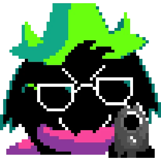 🔫 Стикер «Dark Ralsei» для Telegram