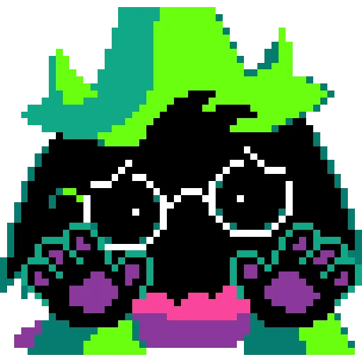 😰 Стикер «Dark Ralsei» для Telegram