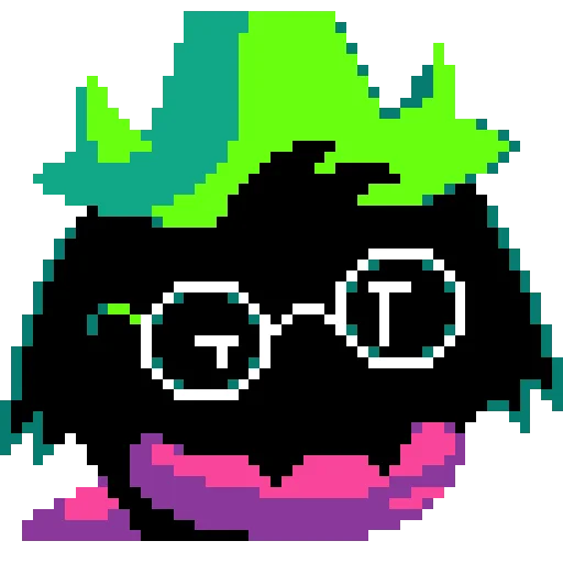 🤨 Стикер «Dark Ralsei» для Telegram