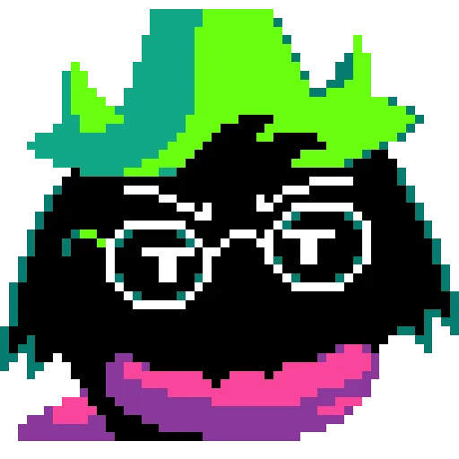 🤨 Стикер «Dark Ralsei» для Telegram