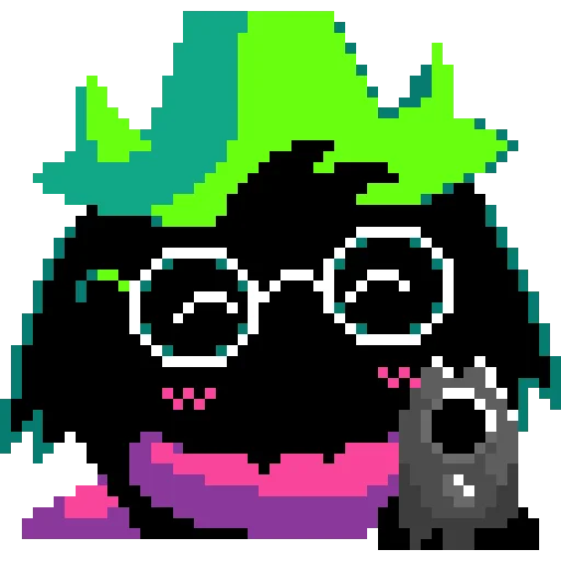 🔫 Стикер «Dark Ralsei» для Telegram