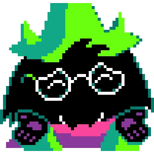 🤗 Стикер «Dark Ralsei» для Telegram