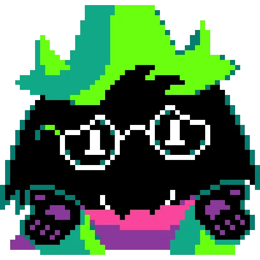🤗 Стикер «Dark Ralsei» для Telegram