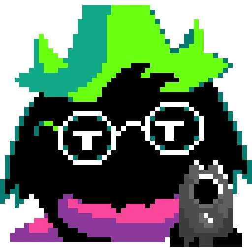 😑 Стикер «Dark Ralsei» для Telegram