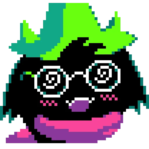 😵‍💫 Стикер «Dark Ralsei» для Telegram