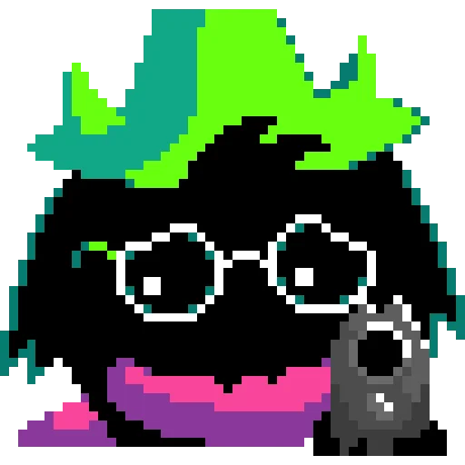 🔫 Стикер «Dark Ralsei» для Telegram